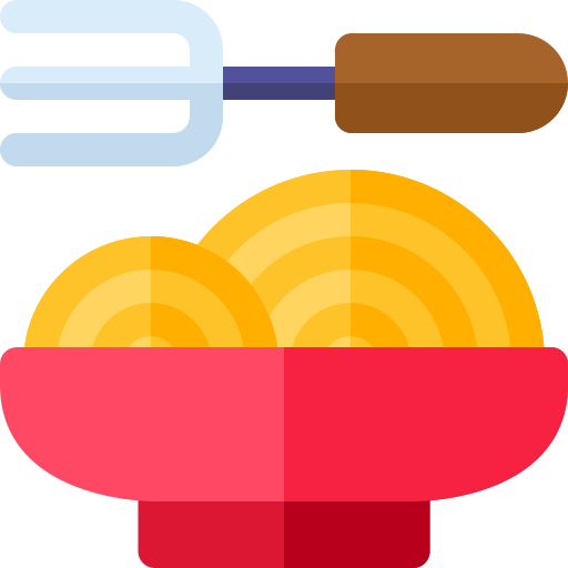 Spaguetti Basic Rounded Flat icono