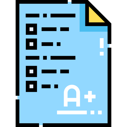 Test Detailed Straight Lineal color icon