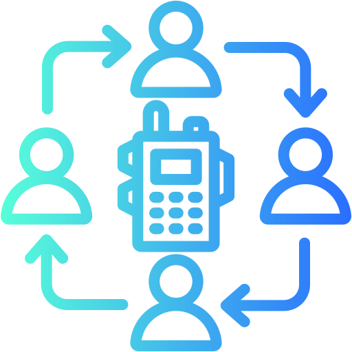 comunicación interna Generic gradient outline icono