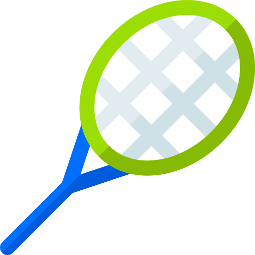 tennis Basic Rounded Flat icoon