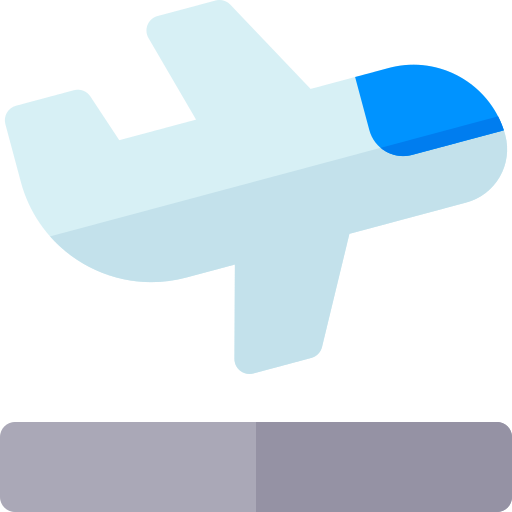Take off Basic Rounded Flat icon