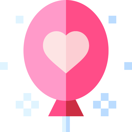 ballon Basic Straight Flat icon