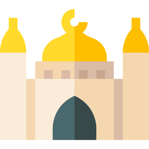 Мечеть Basic Straight Flat иконка