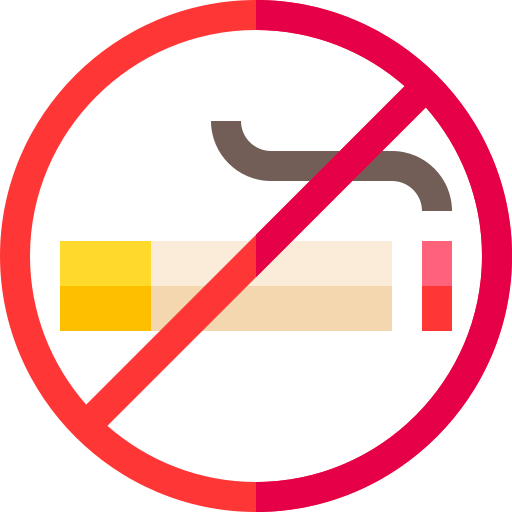 Не курить Basic Straight Flat иконка