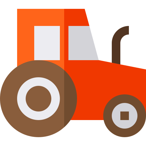 tractor Basic Straight Flat icono