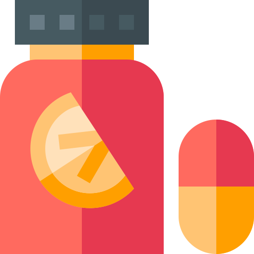 vitamine Basic Straight Flat icon