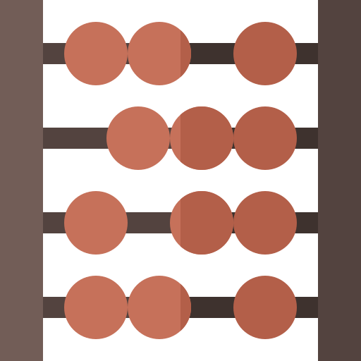 liczydło Basic Straight Flat ikona