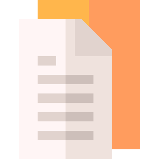 Documents Basic Straight Flat icon