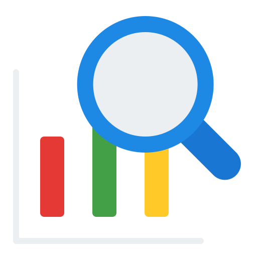análisis de los datos Generic color fill icono
