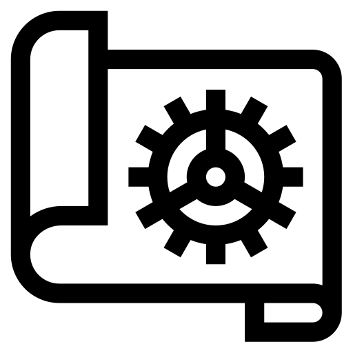 conception Basic Straight Lineal Icône