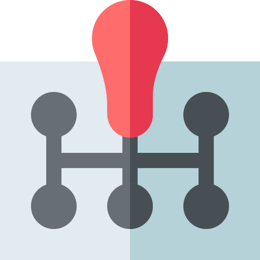 gangschaltung Basic Straight Flat icon