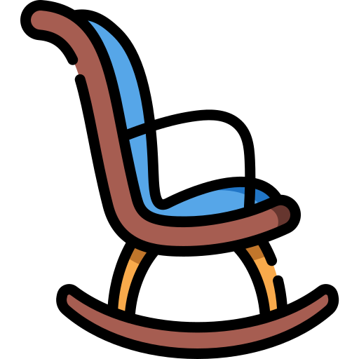 Rocking chair Special Lineal color icon