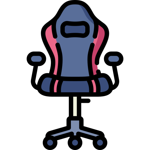 Gaming chair Special Lineal color icon