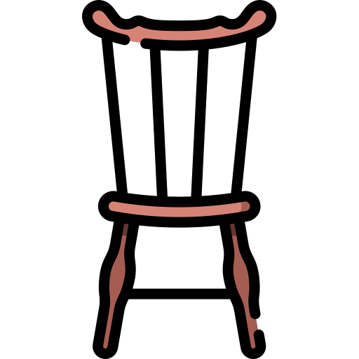 Cadeira de Windsor Special Lineal color Ícone