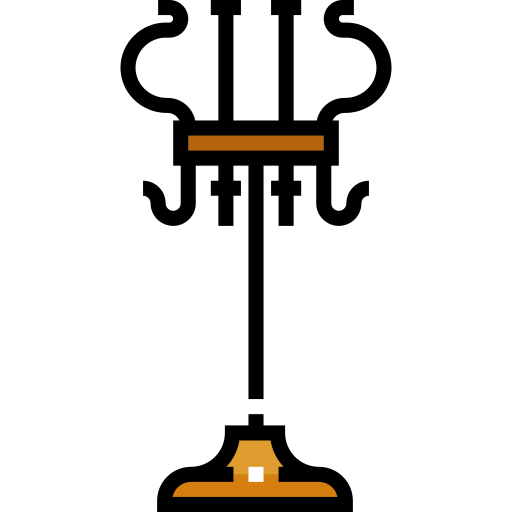 Abrigo Detailed Straight Lineal color icono