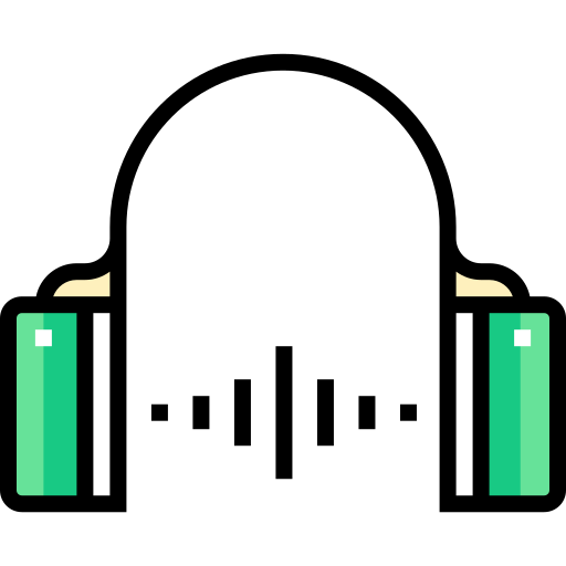 ヘッドセット Detailed Straight Lineal color icon