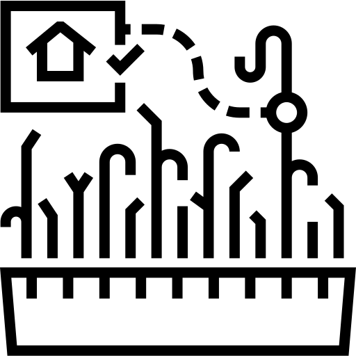 zautomatyzowane Detailed Straight Lineal ikona