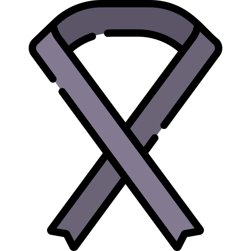 Lazo negro Special Lineal color icono