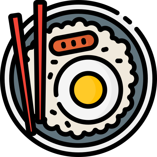 bol de arroz Special Lineal color icono