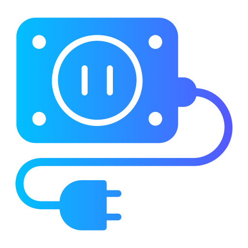 enchufe Generic gradient fill icono