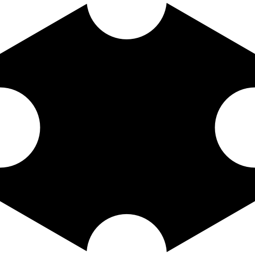Irregular shaped shield  icon