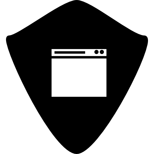 escudo del navegador  icono