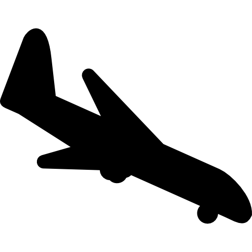 avión de arraving  icono