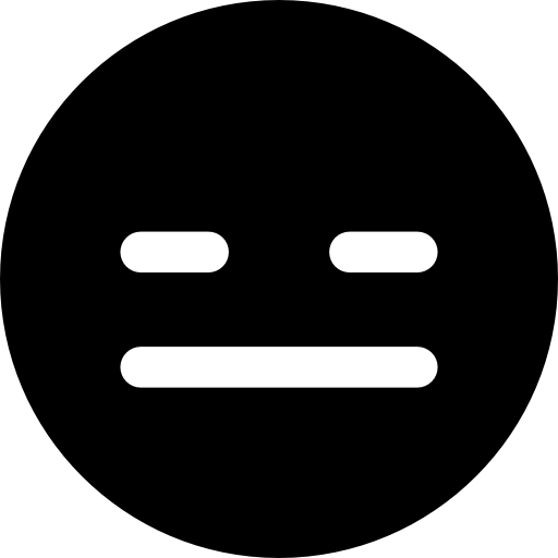 Emoticon with sad face  icon