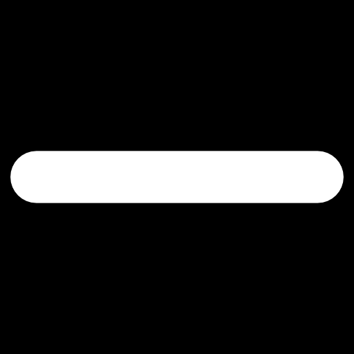 linea horizontal  icono