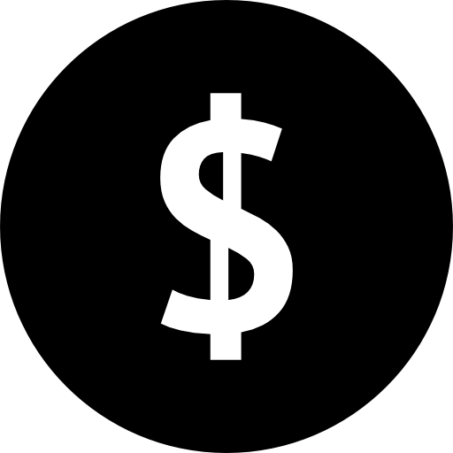 geld knop  icoon
