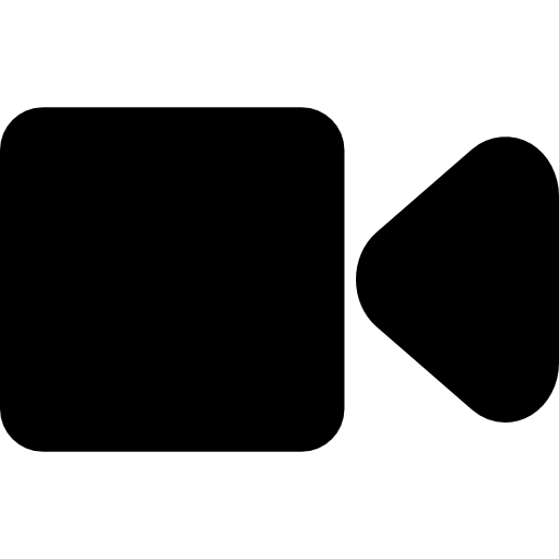 klein videosymbool  icoon