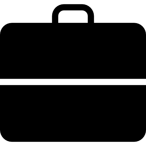 valigia chiusa  icona