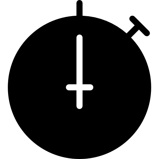 cronometro rotondo  icona