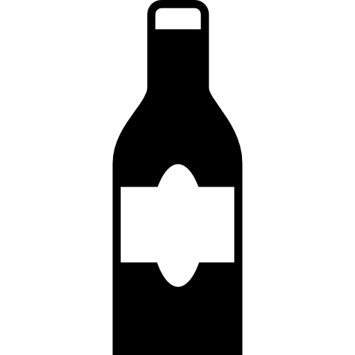 butelka alkoholu  ikona