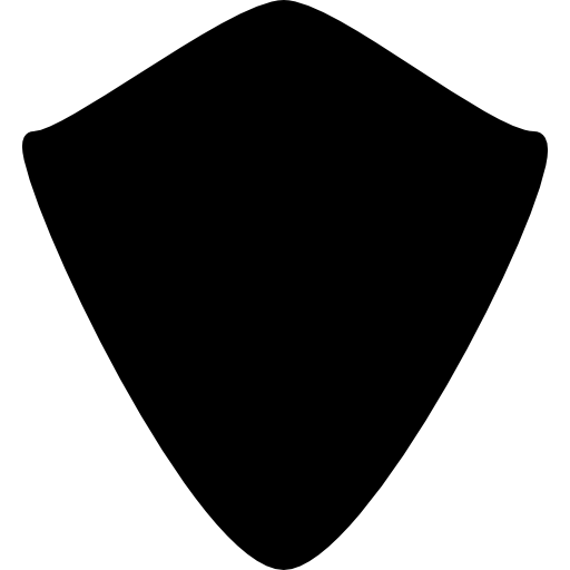 forma de escudo  icono