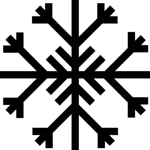 Большая снежинка  иконка