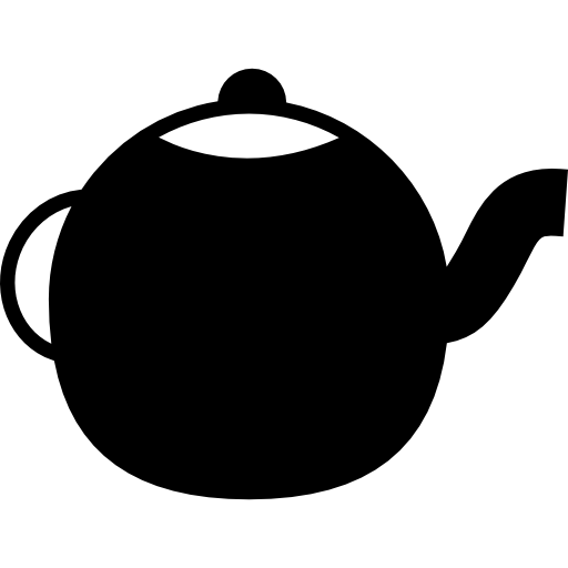 Круглый чайник  иконка