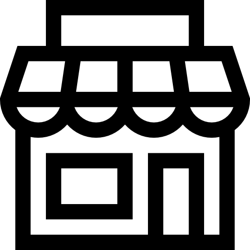 tienda Basic Straight Lineal icono