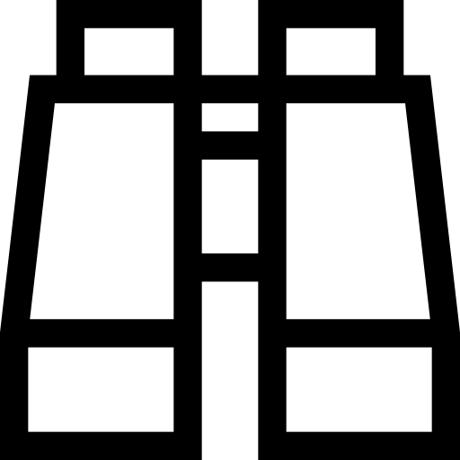 Бинокль Basic Straight Lineal иконка