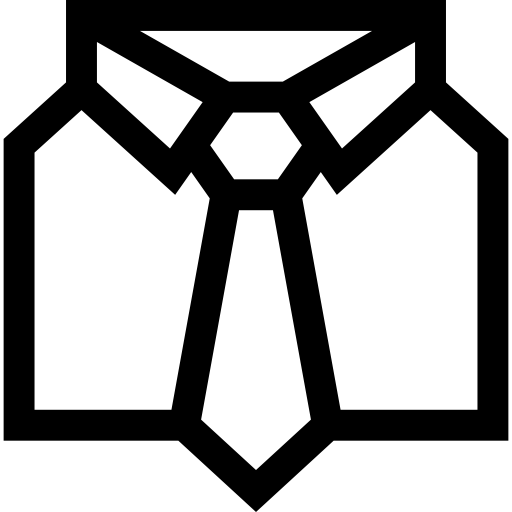 krawatte Basic Straight Lineal icon