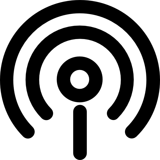 wifi Vector Market Bold Rounded icono