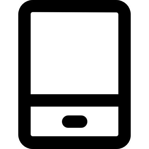 smartphone Vector Market Bold Rounded icon