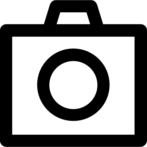 fotocamera Vector Market Bold Rounded icona