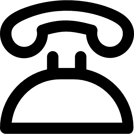 Telephone Vector Market Bold Rounded icon