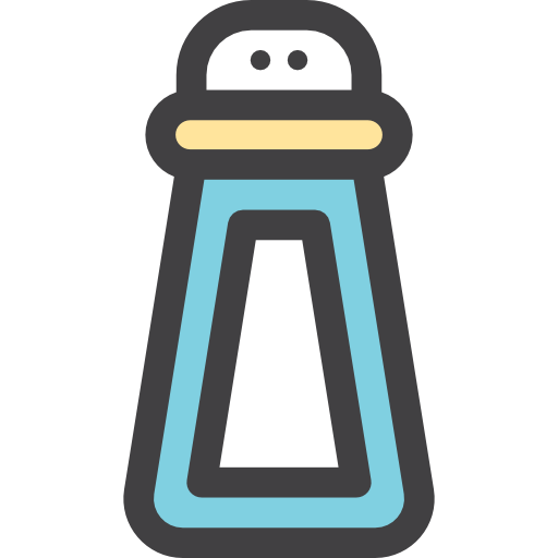 Salt Detailed Rounded Lineal color icon