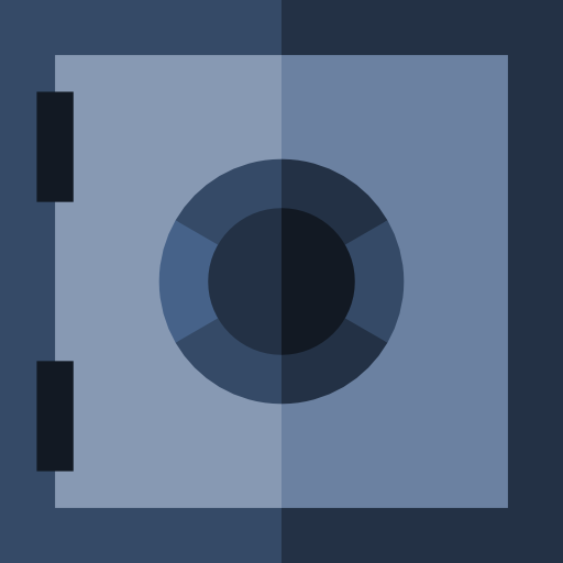 Safebox Basic Straight Flat icon
