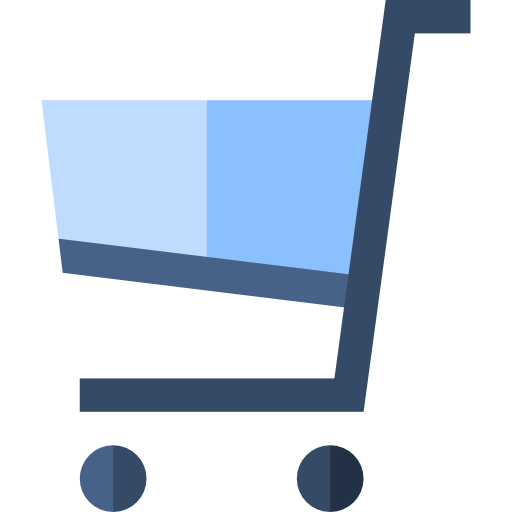 쇼핑 카트 Basic Straight Flat icon