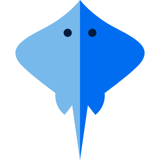 manta ray Basic Straight Flat icona