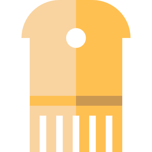 Combs Basic Straight Flat icon