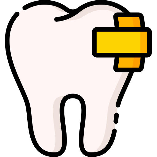 Enchimento dental Special Lineal color Ícone